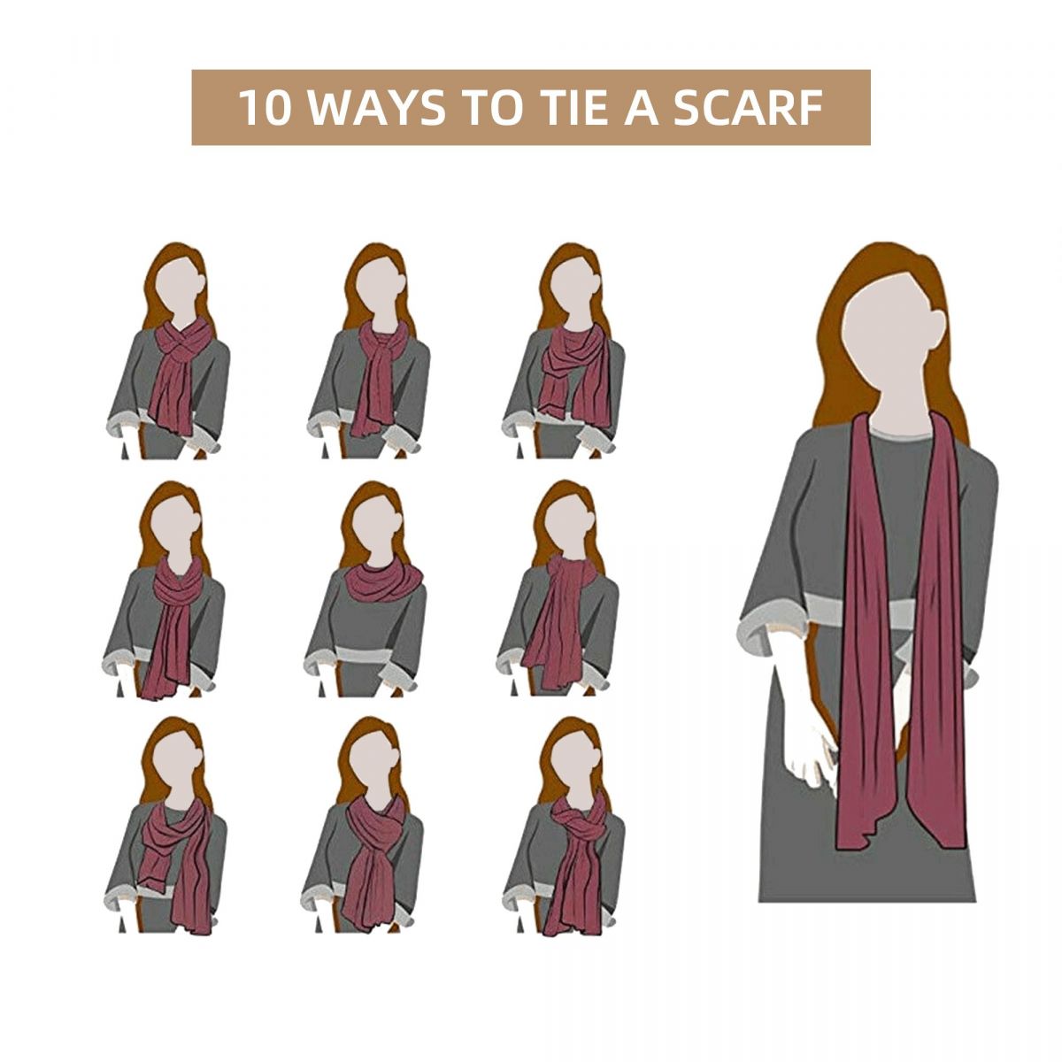 ผ้าคลุมไหล่ลายทางสไตล์เม็กซิกั - Woven Scarf Blanket บทวิจารณ์และราคา