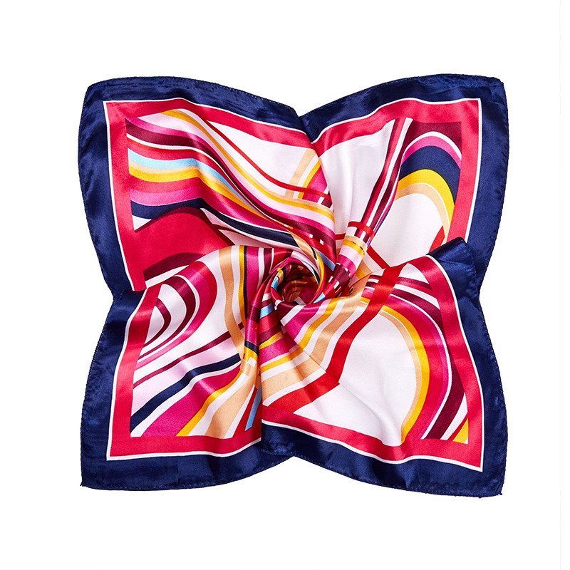 50*50 ซม.ผ้าพันคอผ้าไหมผ้าพันค - Silk Neck Scarf บทวิจารณ์และราคา