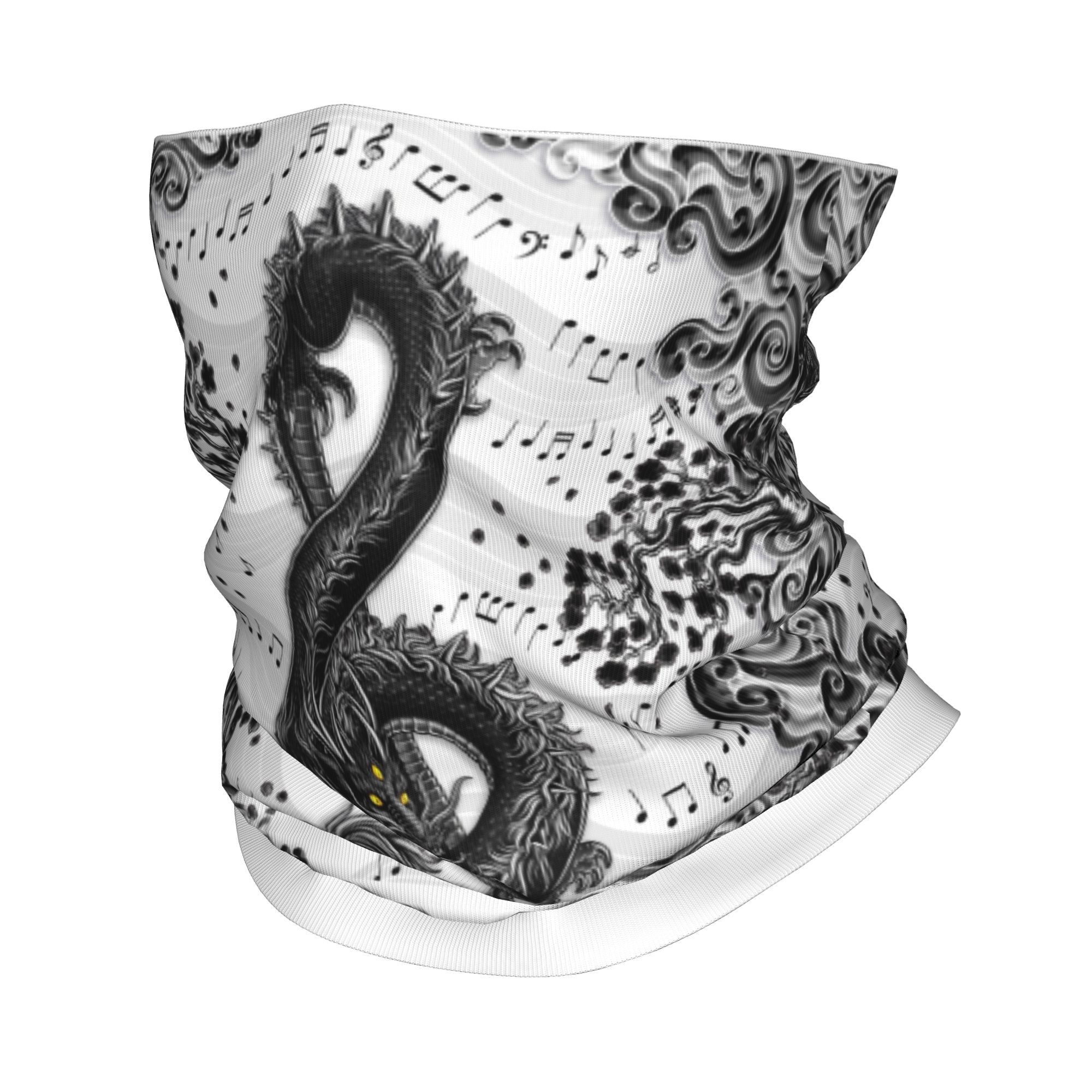 ที่คาดผมลายมังกรดนตรีแบบ Trebl - Neck Warmer Tube บทวิจารณ์และราคา