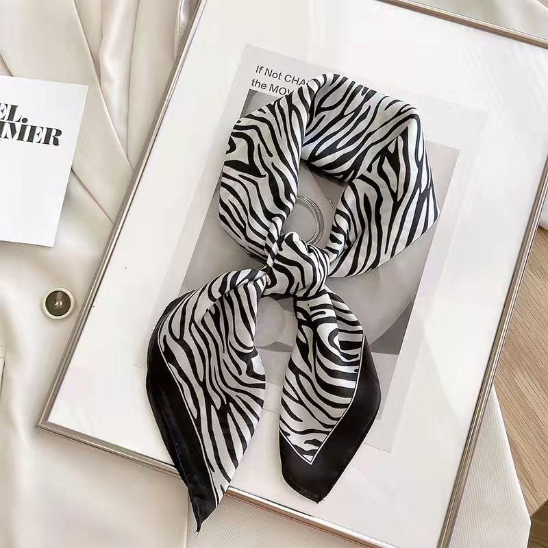 ใหม่แฟชั่น Zebra พิมพ์ผ้าพันคอ - Ascot Neck Scarf บทวิจารณ์และราคา
