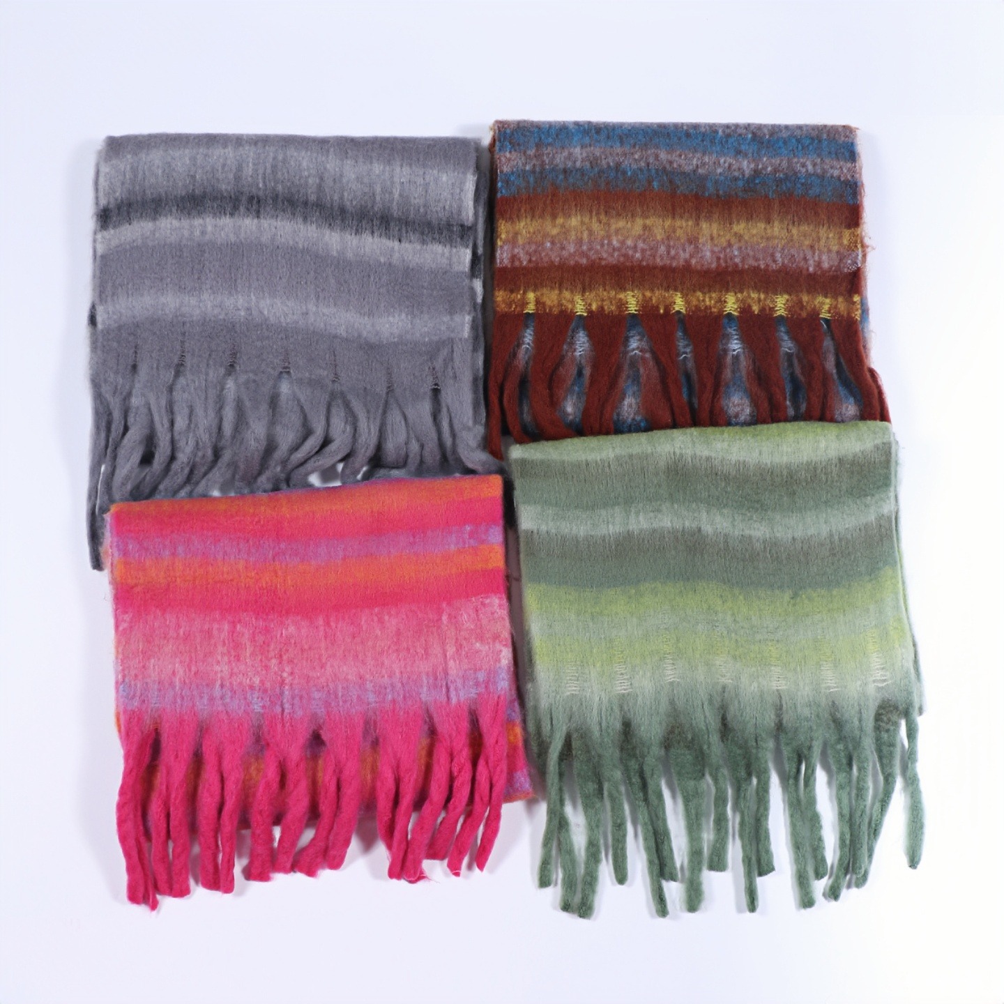 ผ้าพันคอไหมแคชเมียร์สำหรับผู้ห - Woven Scarf Blanket บทวิจารณ์และราคา