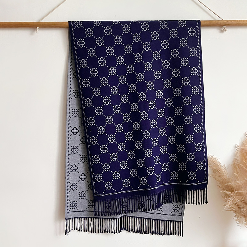 แบรนด์ Jacquard ออกแบบฤดูหนาวส - Woven Scarf Blanket บทวิจารณ์และราคา